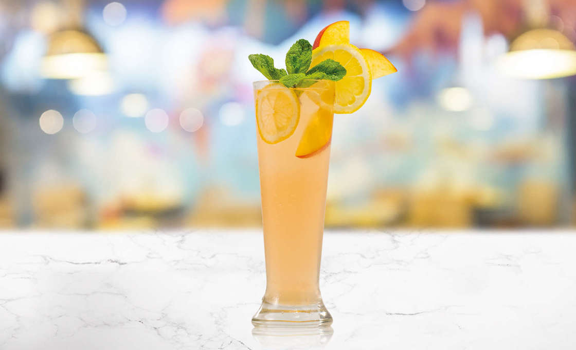 Tutti Frutti on a marble surface