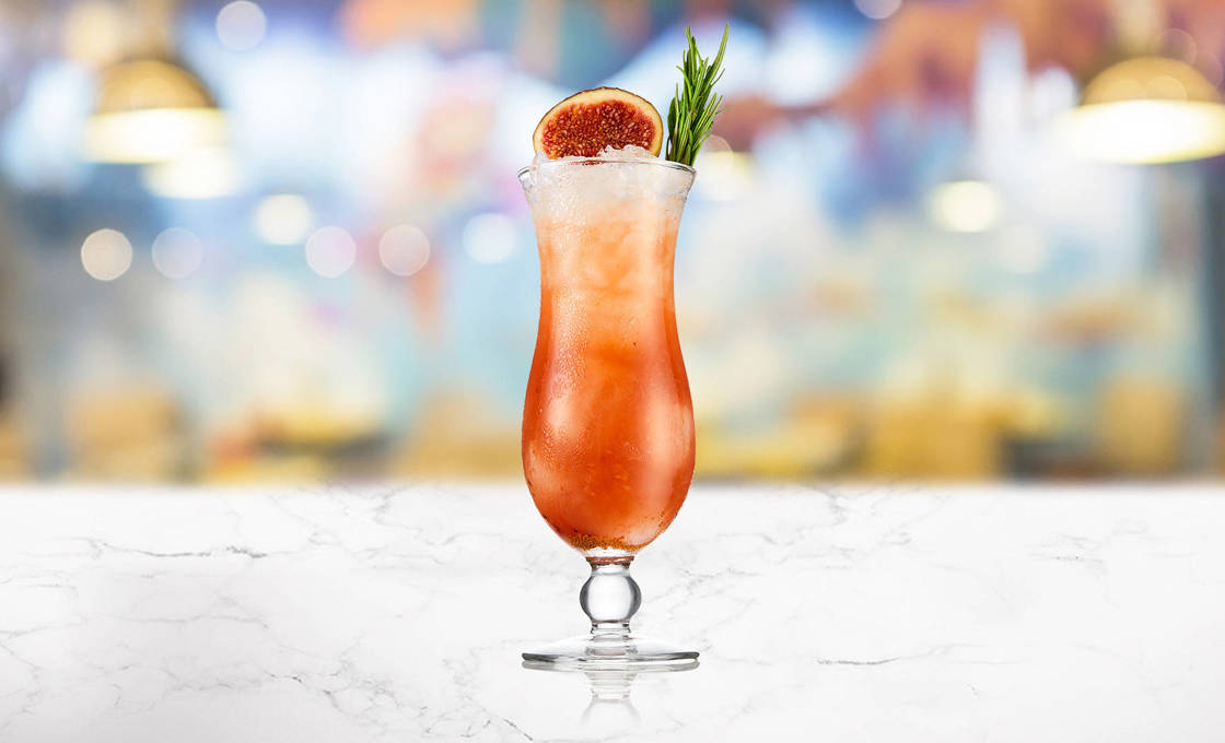 A glass of Slightly Rose